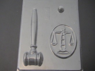 3532 Judge's Gavel Chocolate Candy Mold